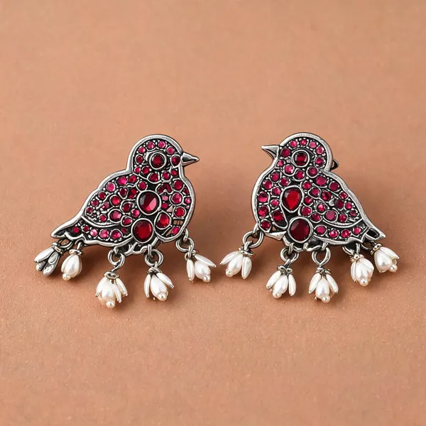 Stones_Studded_Bird_Studs_Pack_Of_2