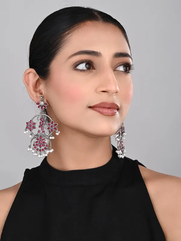 Silver_plated_contemporary_Chandbali