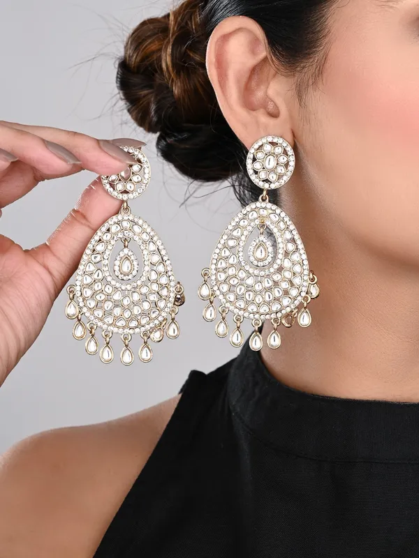 Gold_plated_kundan_chandbali_Earring