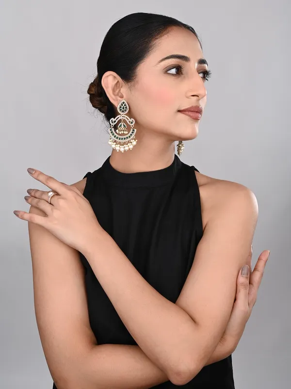 Gold_plated_Stone_&_beads_chandbali_Earring