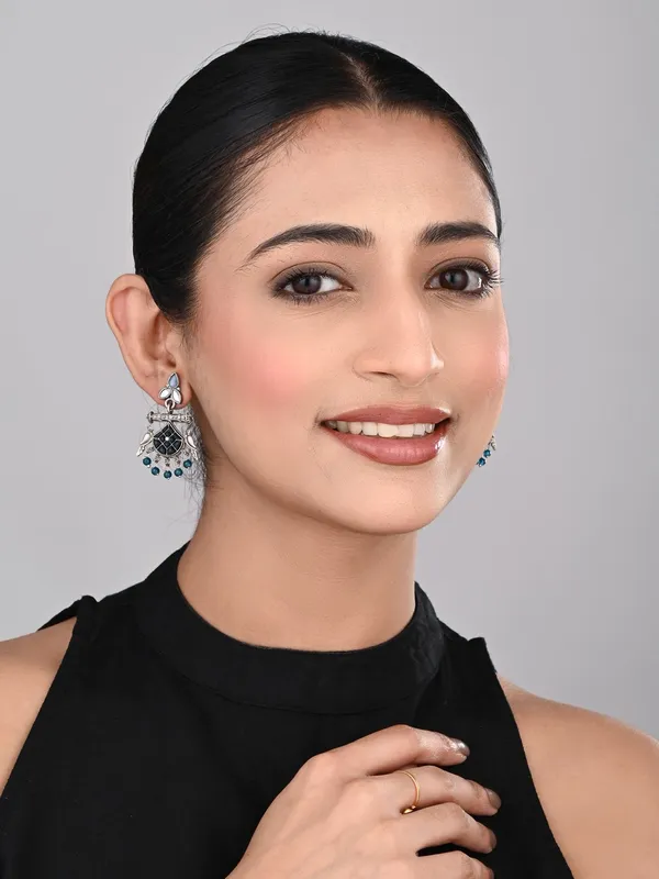 Silver_plated_bird_drop_earring