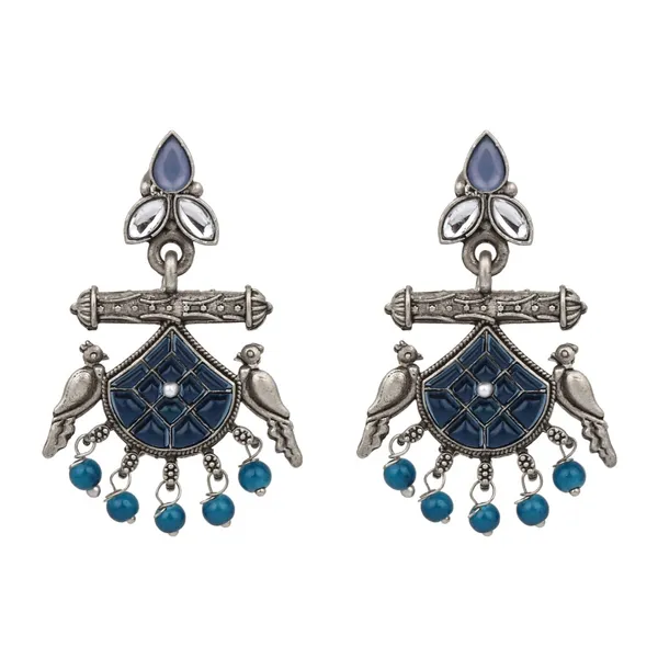 Silver_Plated_Bird_Drop_Earring_Pack_Of_2