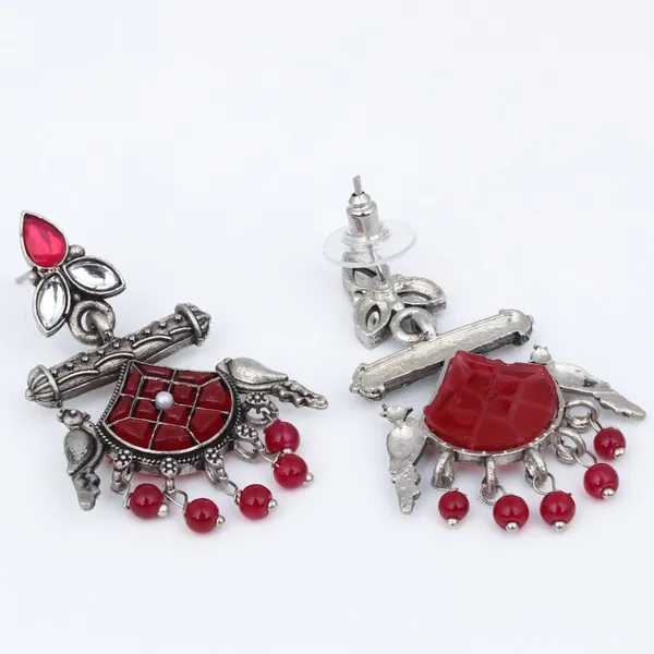 Silver_Plated_Bird_Drop_Earring_Pack_Of_2