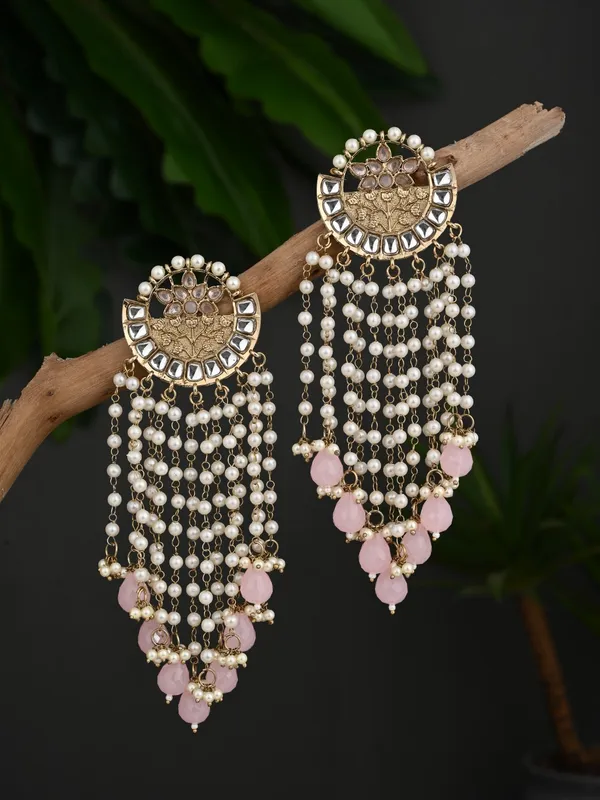 Elegant_Pearl_&_Bead_Chandelier_Earrings
