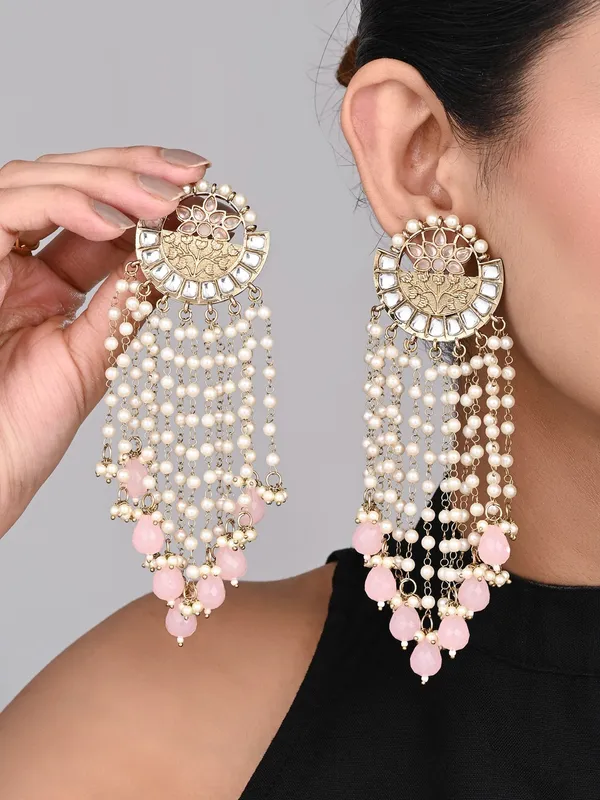 Elegant_Pearl_&_Bead_Chandelier_Earrings