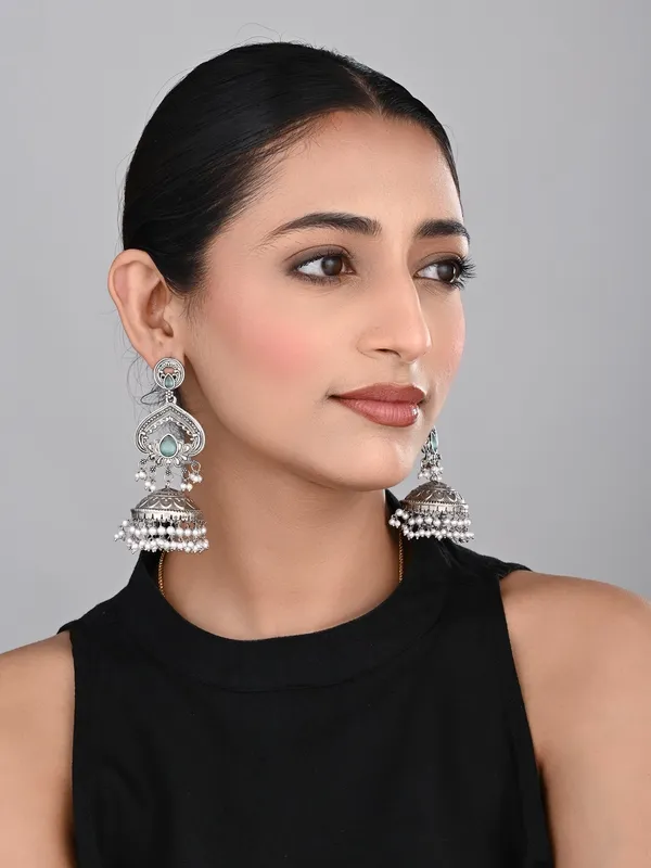 Silver_plated_long_Jhumka