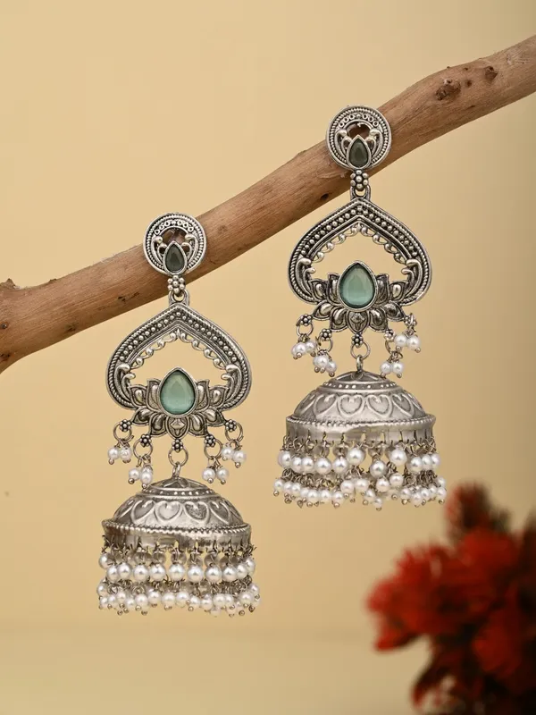 Silver_Plated_Long_Jhumka