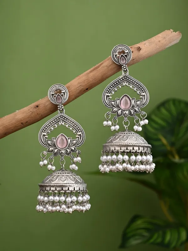 Silver_plated_long_Jhumka