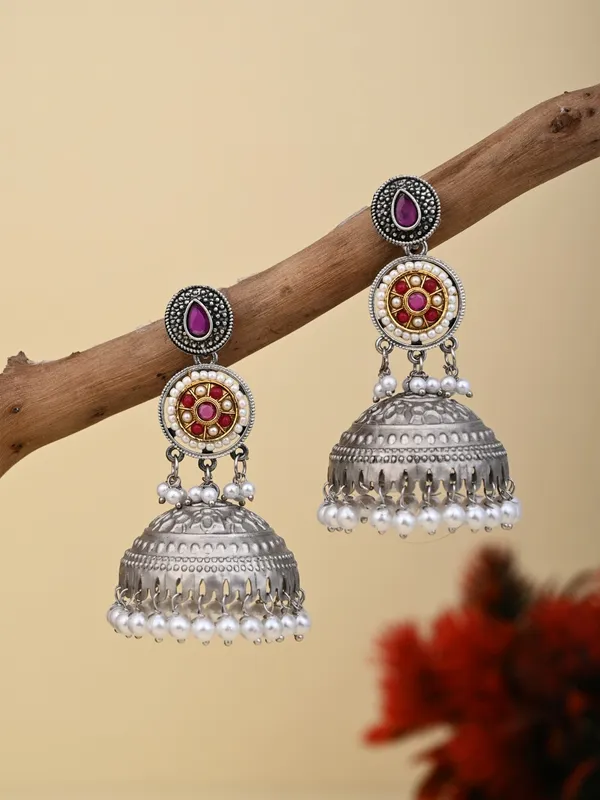 Silver_plated_long_Jhumka