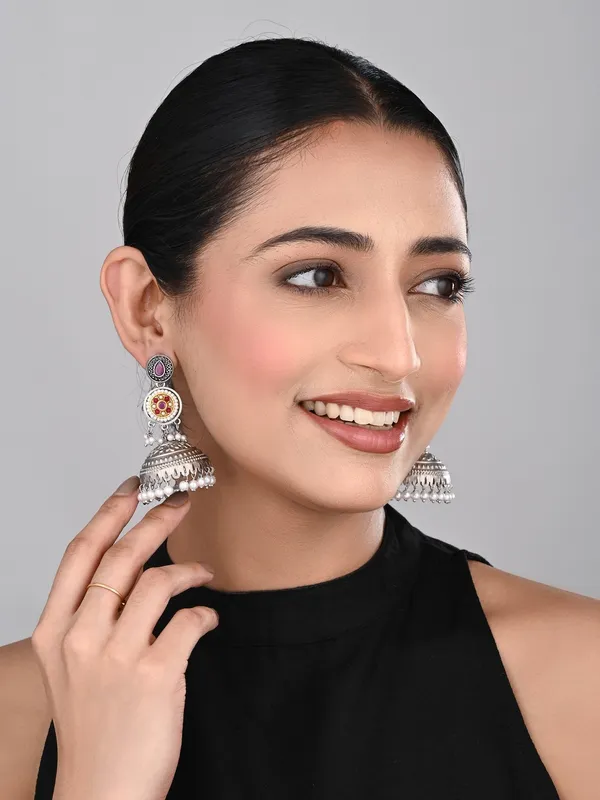 Silver_Plated_Long_Jhumka