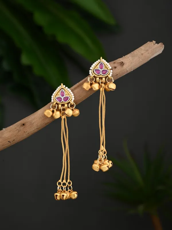 Gold-Plated_Temple_Bell_Earrings