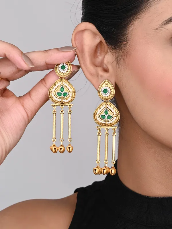 Antique_Gold_Temple_Drop_Earrings