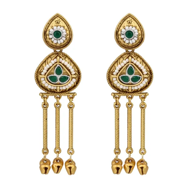 Antique_Gold_Temple_Drop_Earrings