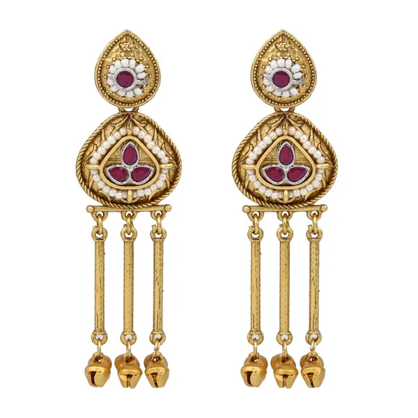 Antique_Gold_Temple_Drop_Earrings