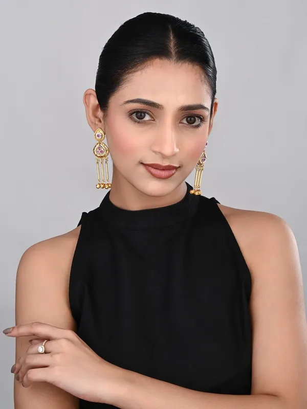 Antique_Gold_Temple_Drop_Earrings
