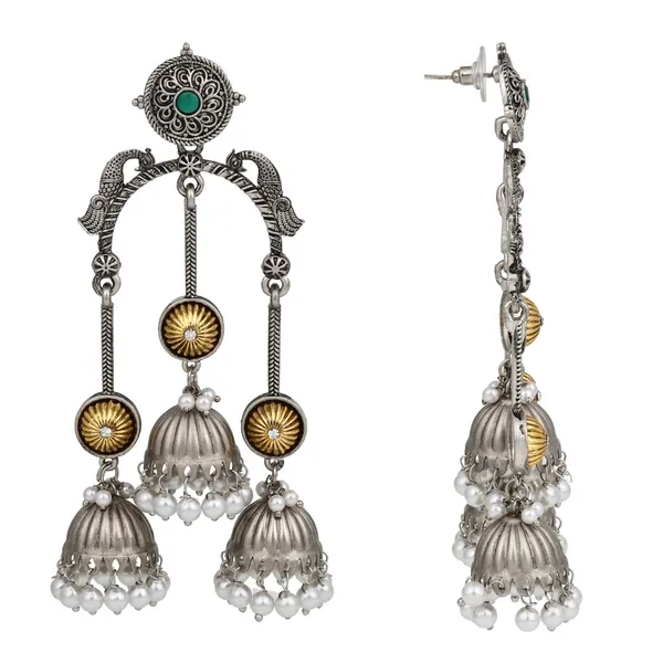 Dual_tone_Jhumka_Earring