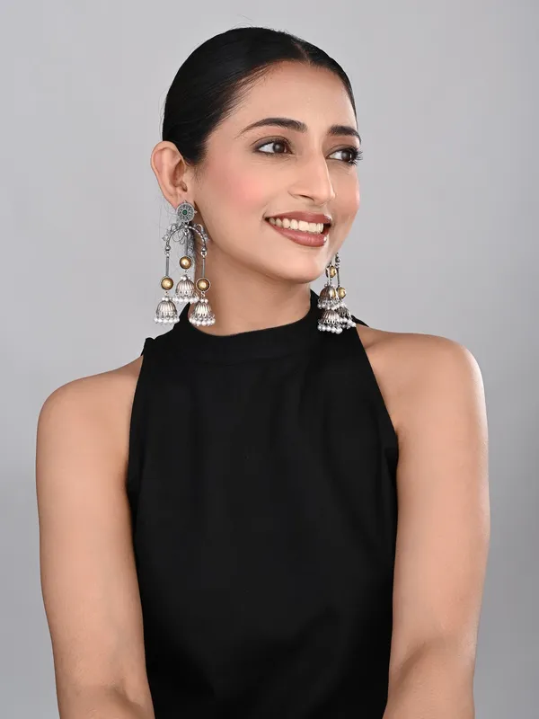 Dual_tone_Jhumka_Earring