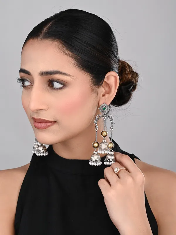 Dual_tone_Jhumka_Earring