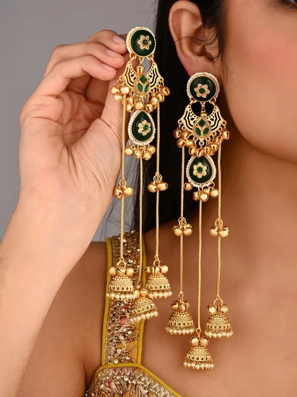 Red_Long_Kashmiri_Earring_With_Jhumka_Danglers
