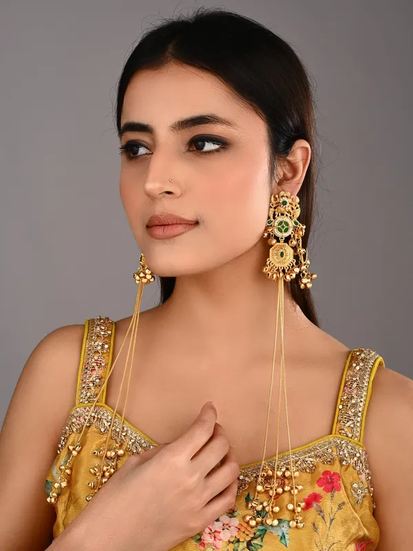 Gold-Tone_Kundan_&_Stone_Kashmiri_Long_Chain_Earrings
