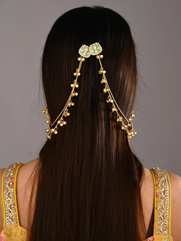 Gold-Tone_Kundan_&_Stone_Kashmiri_Long_Chain_Earrings