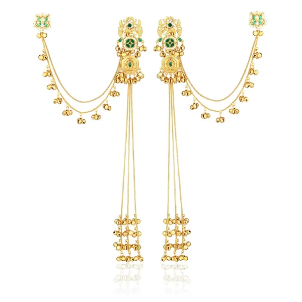 Gold-Tone_Kundan_&_Stone_Kashmiri_Long_Chain_Earrings