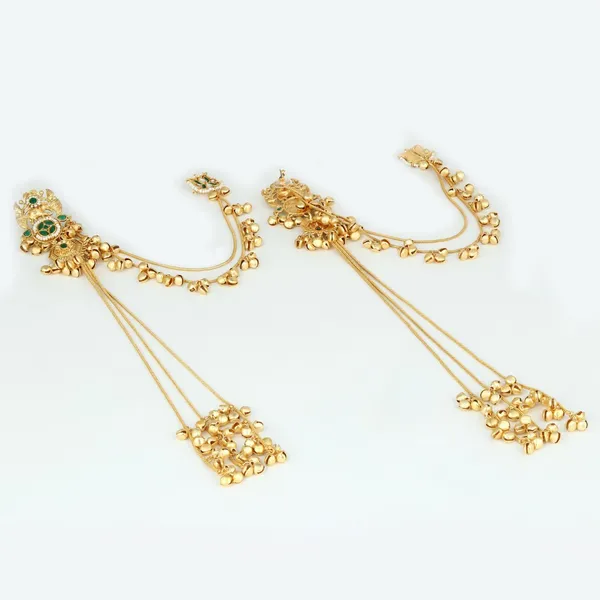Gold-Tone_Kundan_&_Stone_Kashmiri_Long_Chain_Earrings
