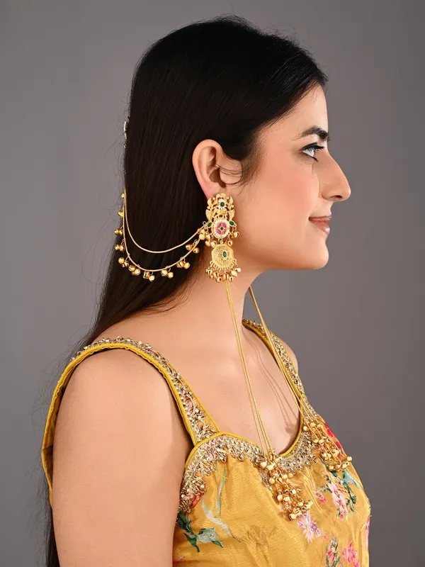 Gold-Tone_Kundan_&_Stone_Kashmiri_Long_Chain_Earrings