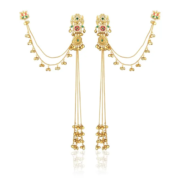 Gold-Tone_Kundan_&_Stone_Kashmiri_Long_Chain_Earrings