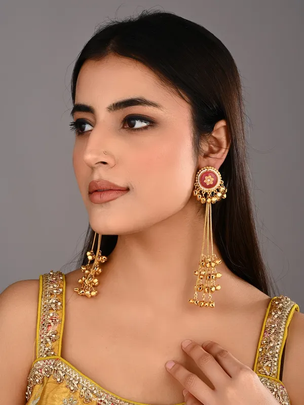 Gold_plated_stone_long_earring