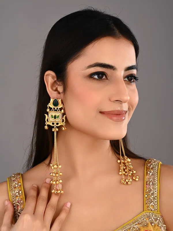 Lotus_Long_Drop_Earrings