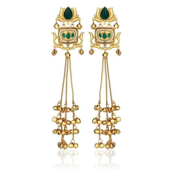 Lotus_Long_Drop_Earrings