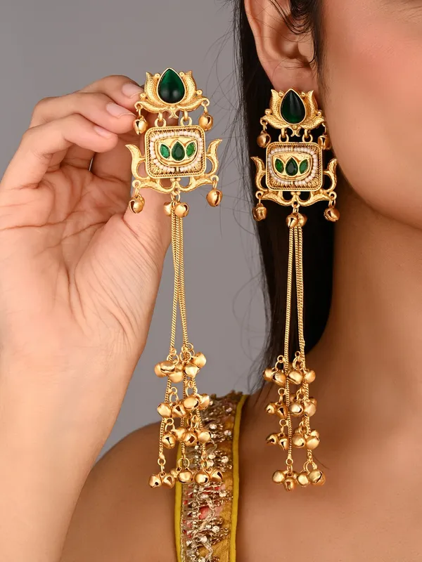 Lotus_Long_Drop_Earrings