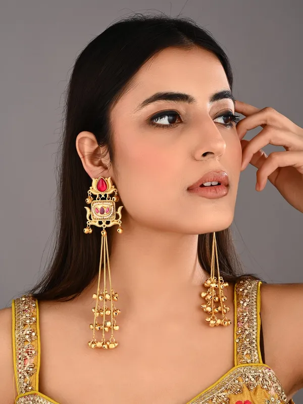 Lotus_Long_Drop_Earrings