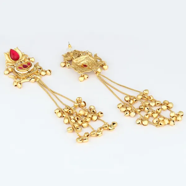 Lotus_Long_Drop_Earrings