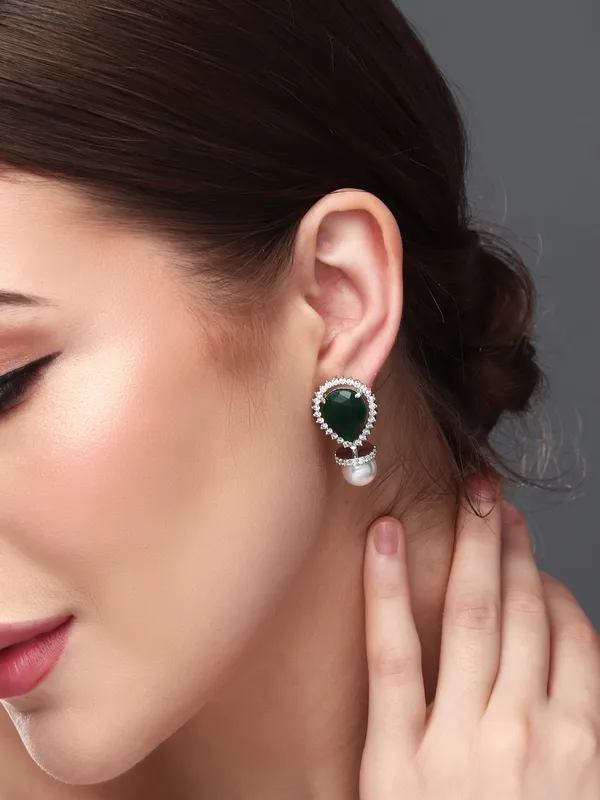 Teardrop_Stone_Pearl_Drop_Earrings