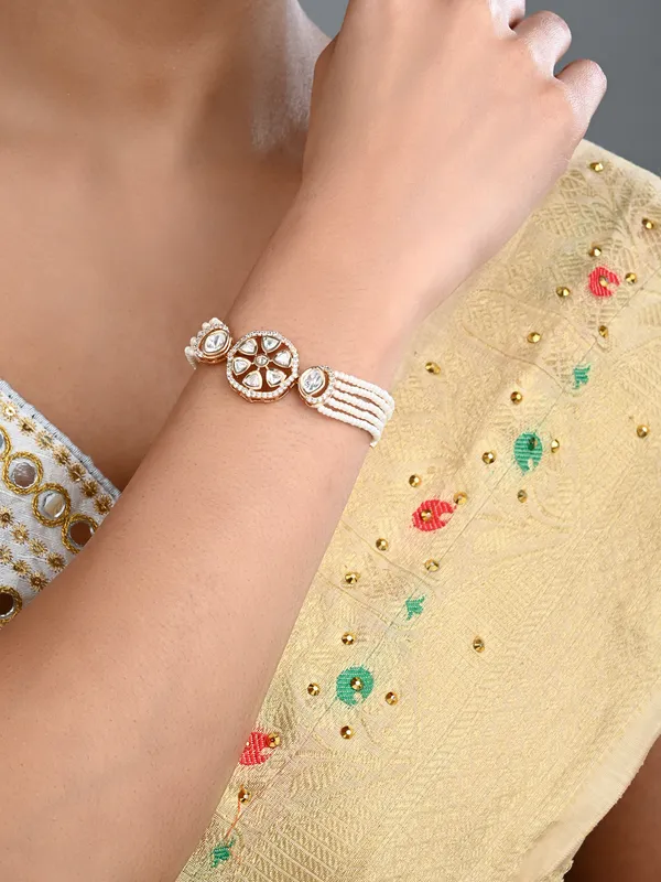 Elegant_Gold-Tone_Multi-Strand_Kundan_Bracelet