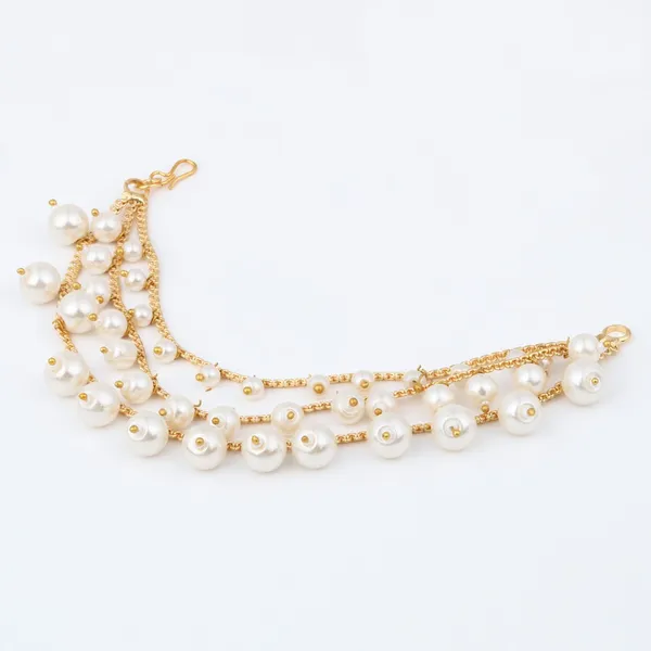 Gold_plated_three_layered_Ear_chains_with_beads