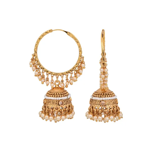 Embellished_Pearl_hoop_Jhumka_Earrings
