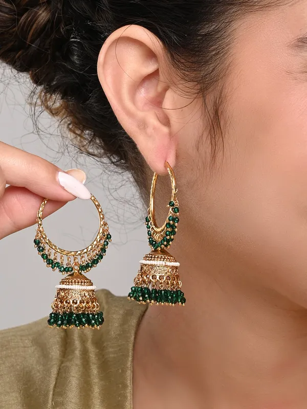 Embellished_Pearl_hoop_Jhumka_Earrings