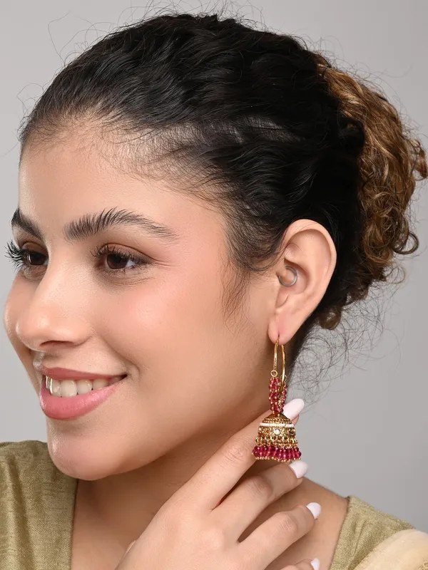 Embellished_Pearl_hoop_Jhumka_Earrings