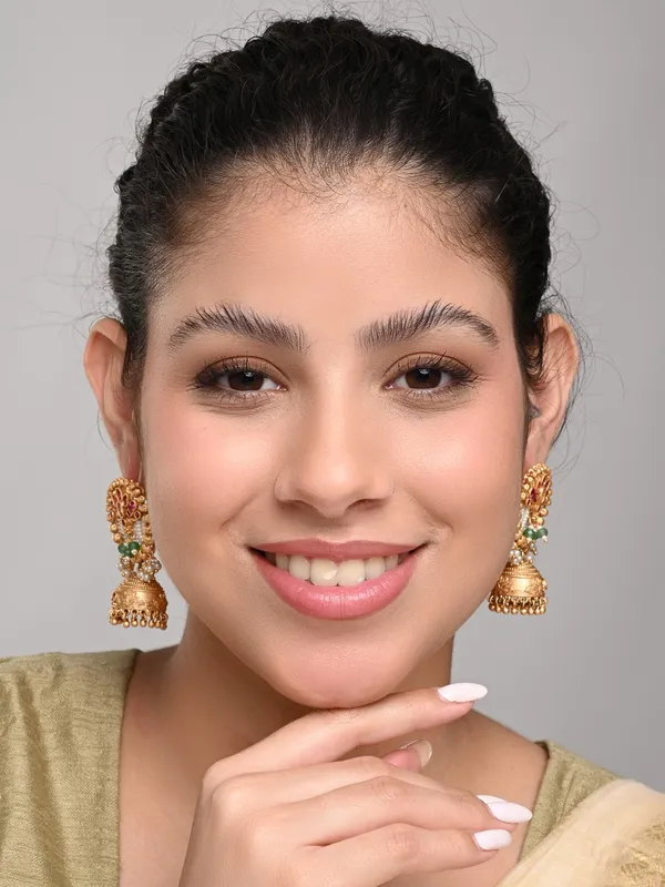 Temple_Jhumka_Earring