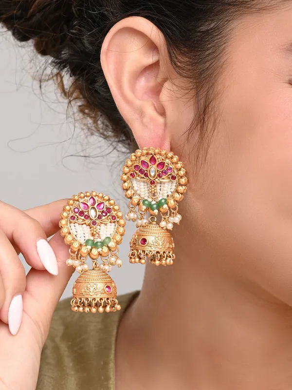Temple_Jhumka_Earring