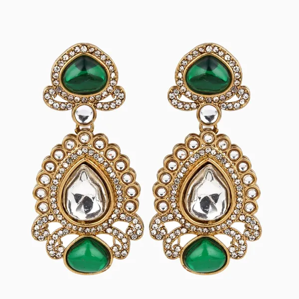 Gold_plated_kundan_Pear_shaped_Drop_Earrings