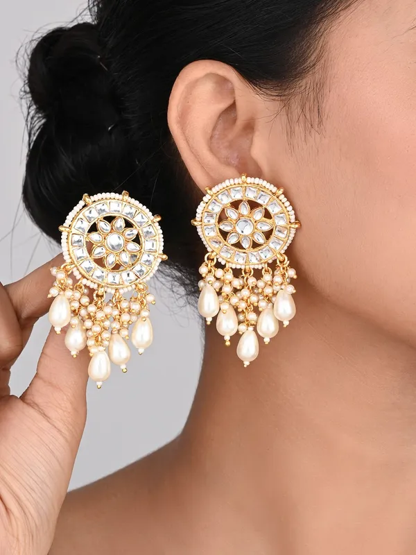 Kundan_Studs_With_Pearl_Drops