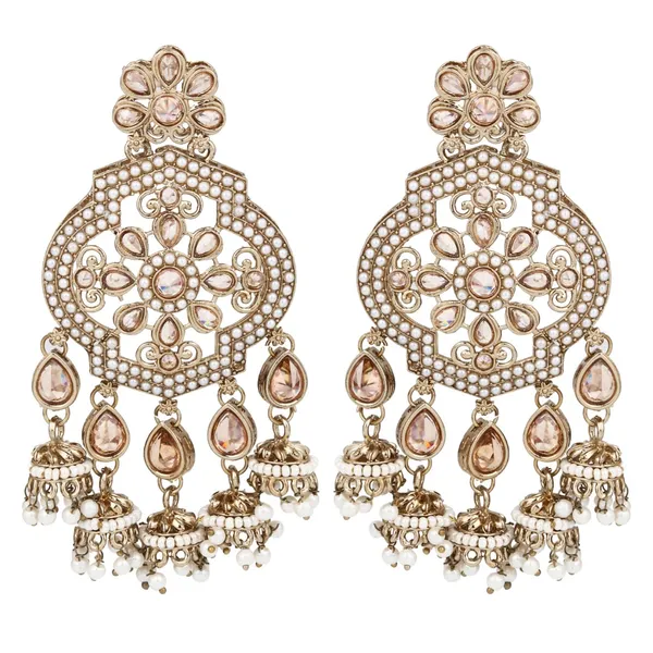 Gold_plated_Kundan_chandbali_with_small_jhumka_Hangings