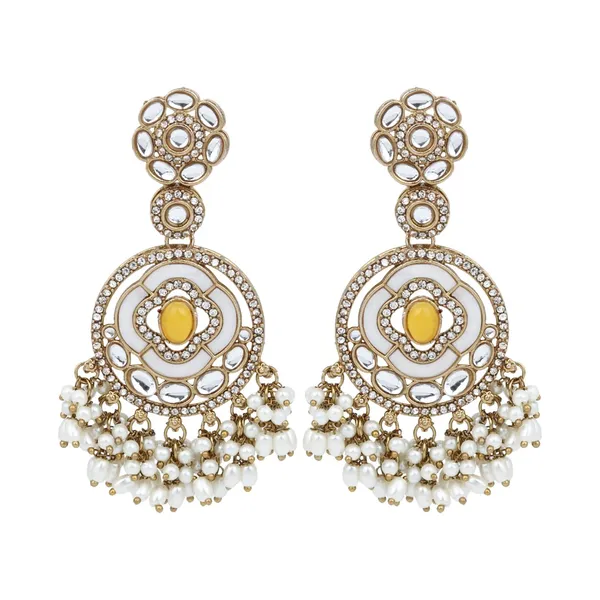 Cream_&_Citrine_Chandbali_Drop_Earrings