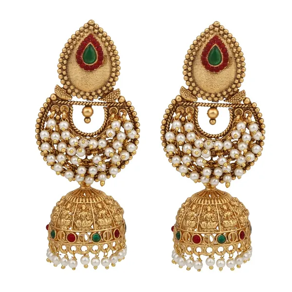 Traditional_Kundan_Jhumka_Earrings_With_Pearl_Detailing