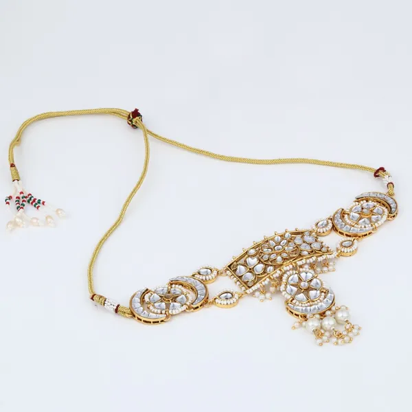 Kundan_&_Meenakari_Necklace_Set_Gold