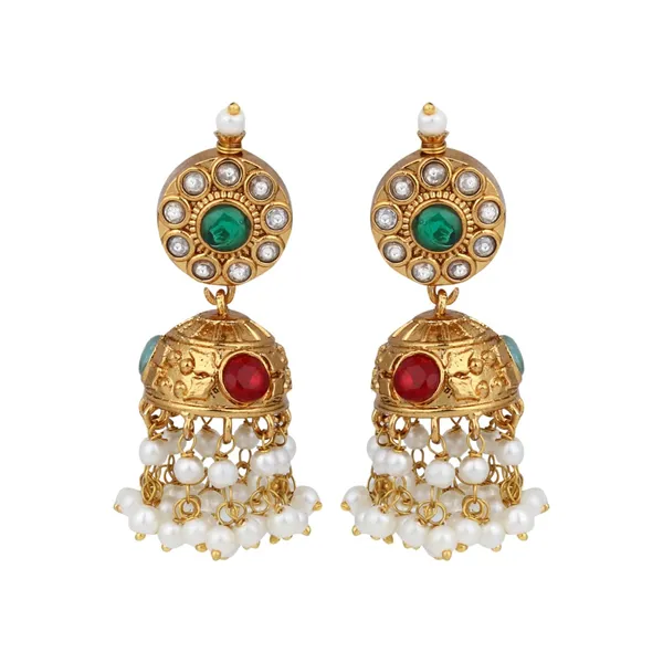 Gold-Plated_Kemp_Stone_Necklace_Set_with_Jhumka_Earrings